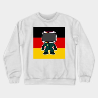 Sebastian Vettel Custom Bobblehead - Flag Edition 2021 Season Crewneck Sweatshirt